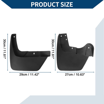 Set of 4 Mud Flaps Splash Guards for Renault Duster (2017–2023)