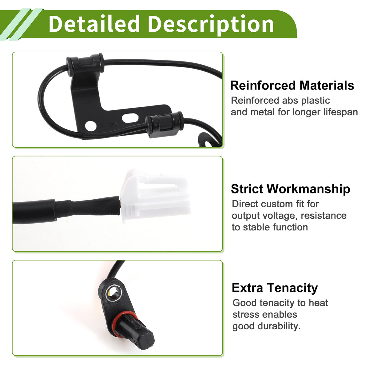ABS Wheel Speed Sensor Front Left for Hyundai Azera (2015–2017)