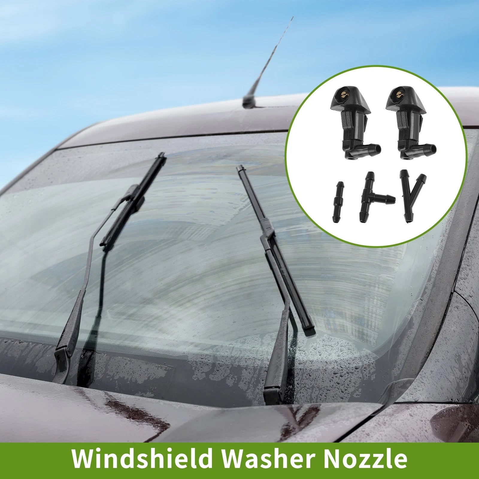 Windshield Washer Nozzle Set for Honda (No. 76810SDAA11)