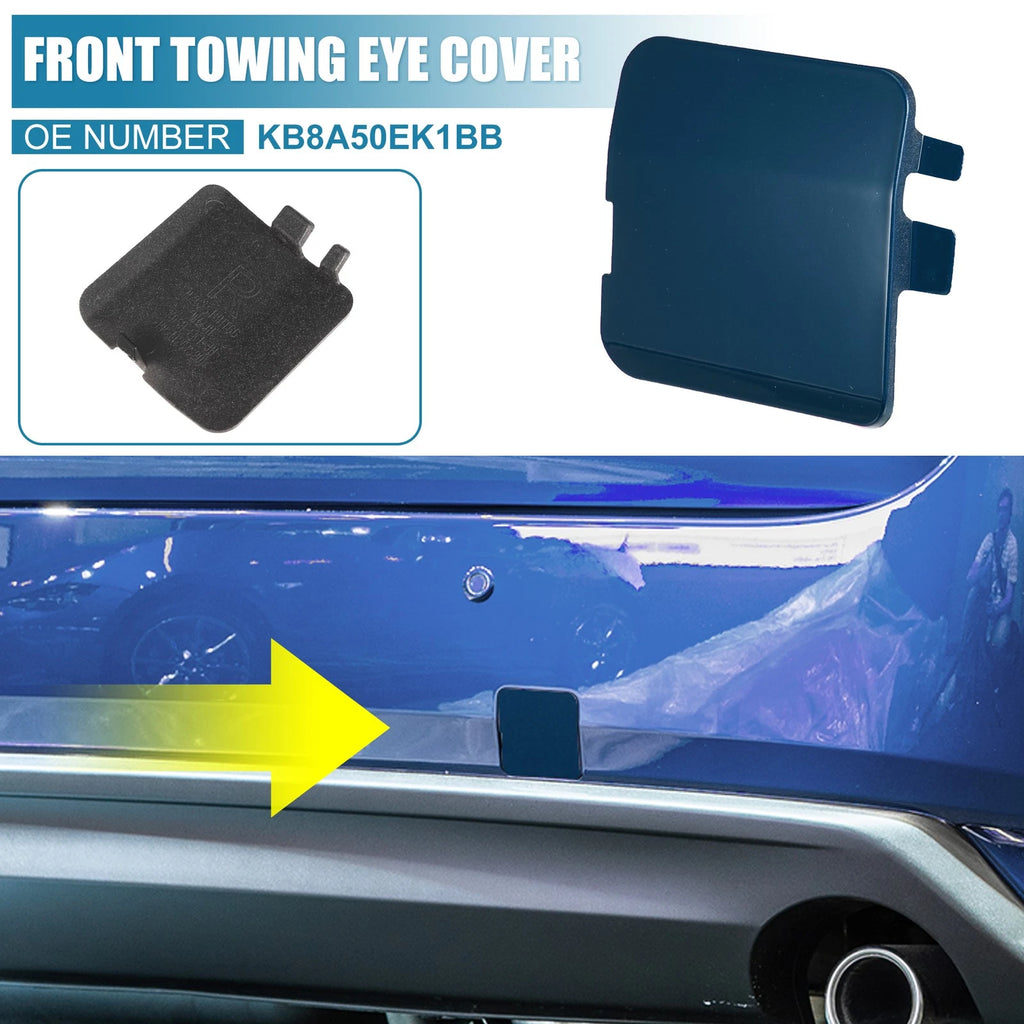 Rear Bumper Tow Hook Cover Hole Eye Cover for Mazda CX-5 (2017–2021)