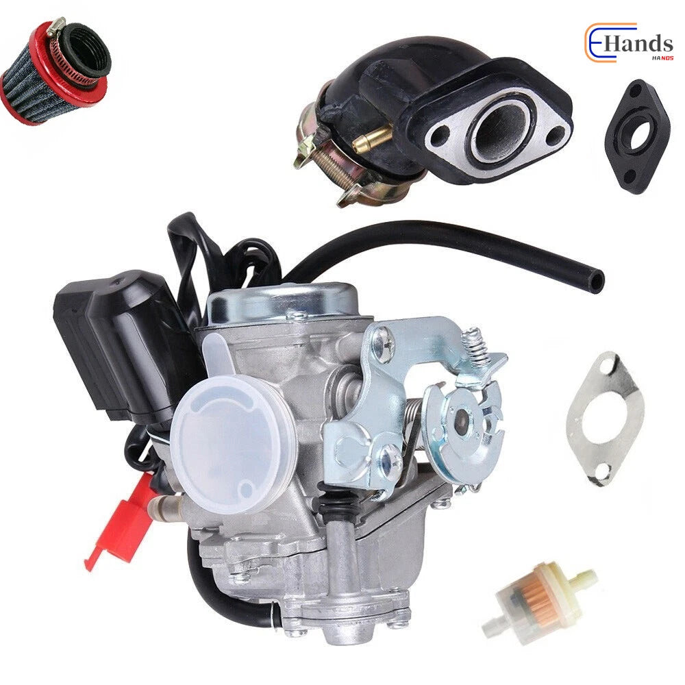 Carburetor for Ice Bear Maddog 50cc Scooter (PMZ150-19, PMZ150-19N, PMZ150-21)