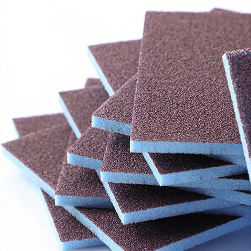 Emery Sand Scrub Sponge for Kitchen Use on Pots, Grout, Plates