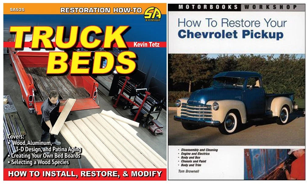 Truck Beds Guide Set for Chevy Pickup (Install, Restore & Modify)