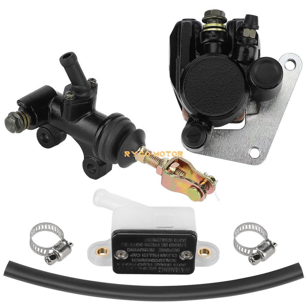 Front Brake Caliper & Rear Brake Master Cylinder Set for Honda ATC200X (1983–1985)