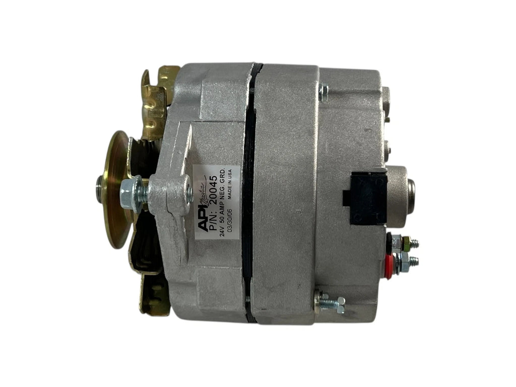 Diesel Alternator 24V 50 Amp for API Marine 20045 (OEM)