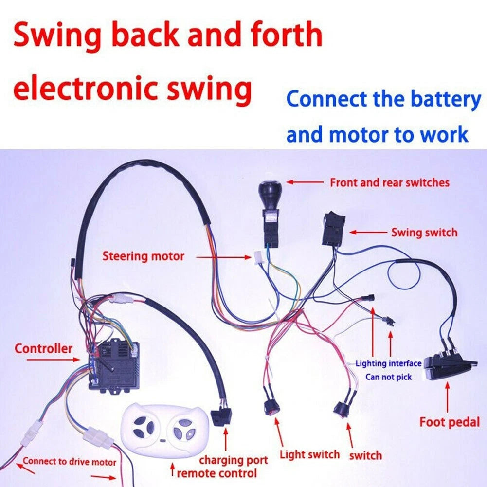 DIY Wire Switch Receiver for Remote Control Kit (No Specific Years)