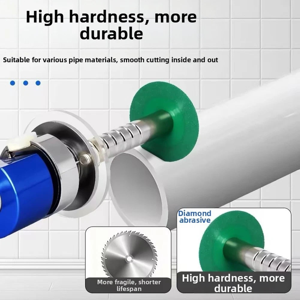 Adjustable Pipe Inner Wall Cutter Drill Attachment for Confined Space Cutting