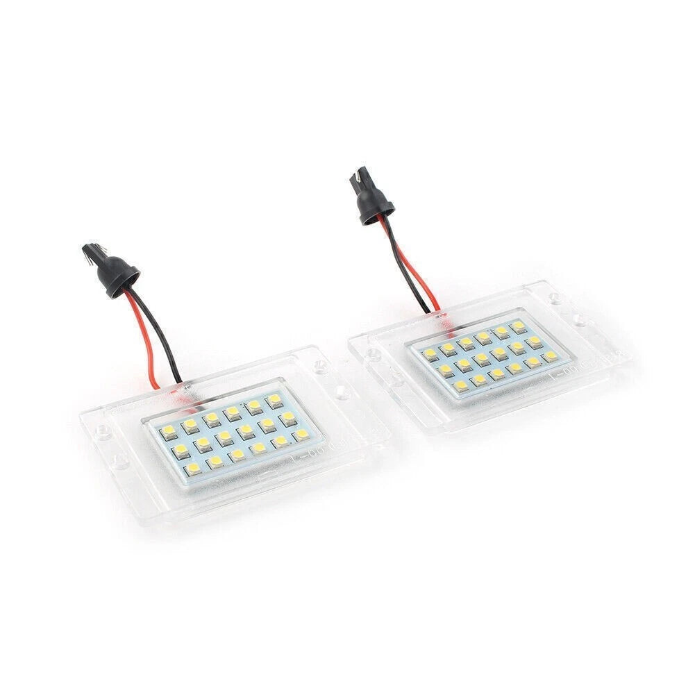 2X Error Free 18LED License Plate Light for Volvo 855 (1993–1997) V70 (1997–2000)