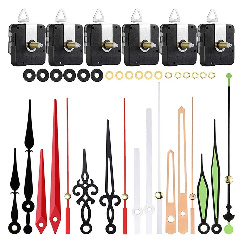 Silent Clock Mechanism Accessory for Various Thicknesses