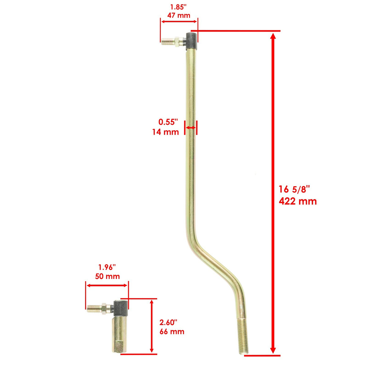 Steering Sector Drag Link Kit Replacement for John Deere 102 105 115 (1930–1950)