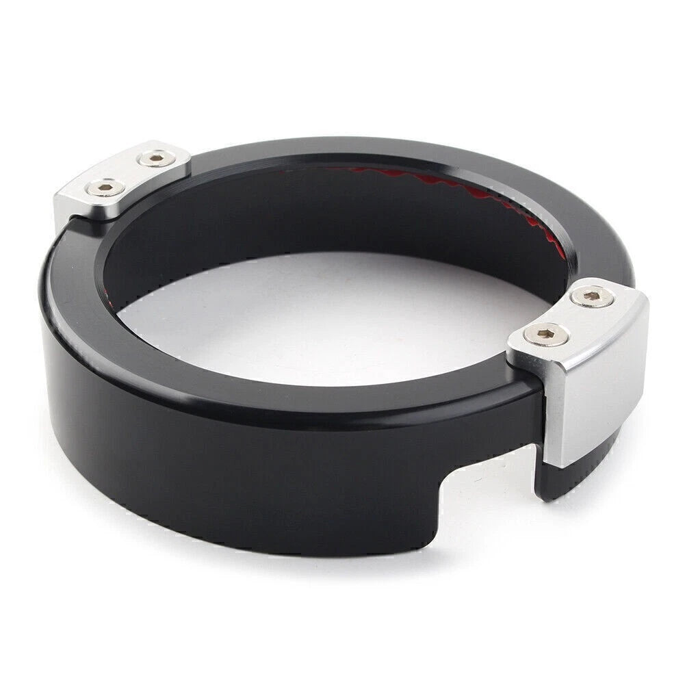 Speedometer Gauge Meter Ring Cover for Honda Rebel CMX300 (2021) Black Silver