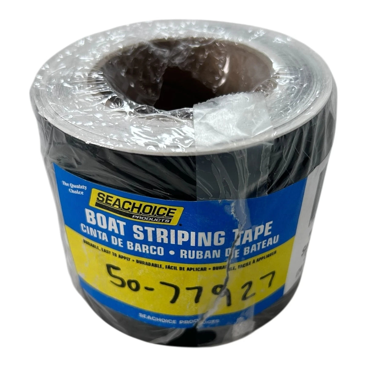 Marine Adhesive Boat Stripping Tape 3'' x 50' for SeaChoice 50-77927