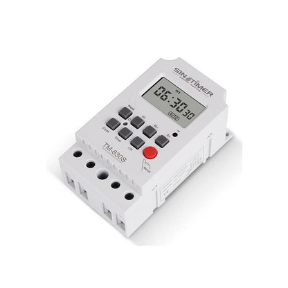 Set of 1 Digital Timer Switch for Home Indoor (1 Second to 168 Hours)