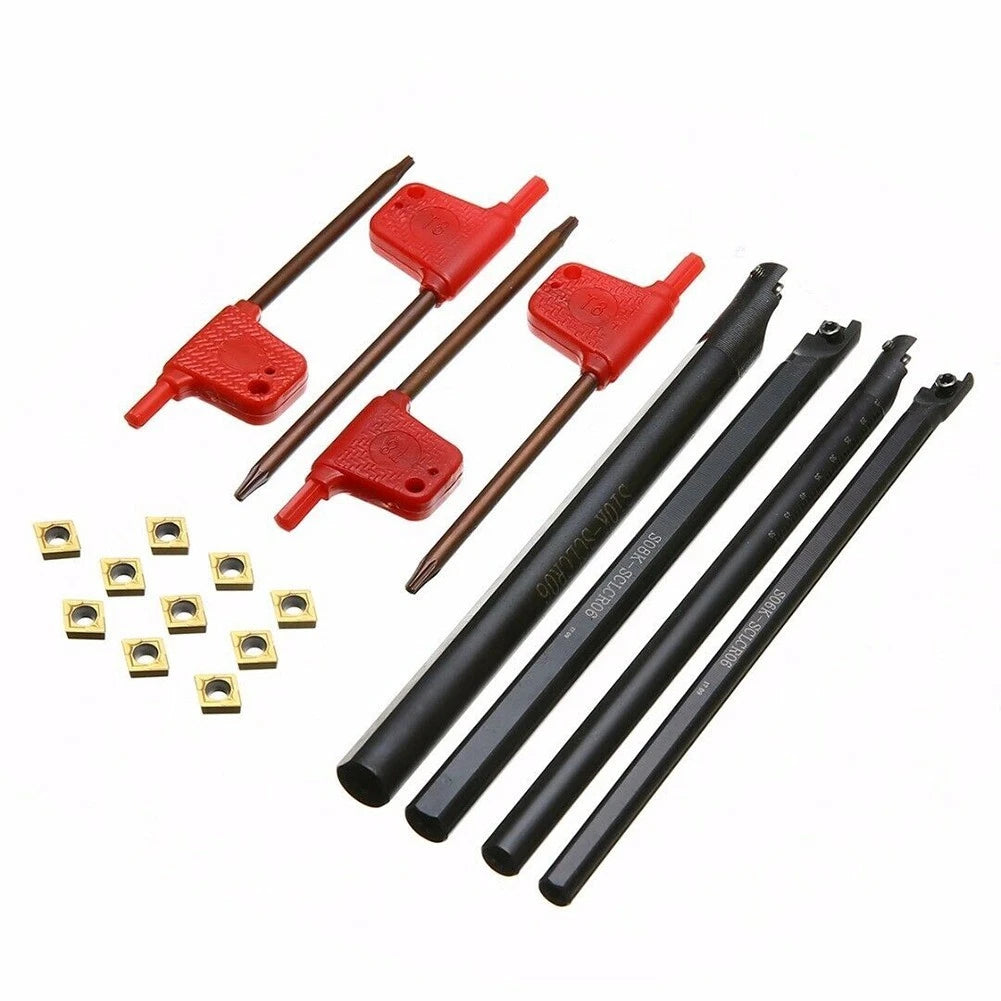 SCLCR06 Lathe Tool for Machining Steel (6mm, 7mm, 8mm, 10mm)