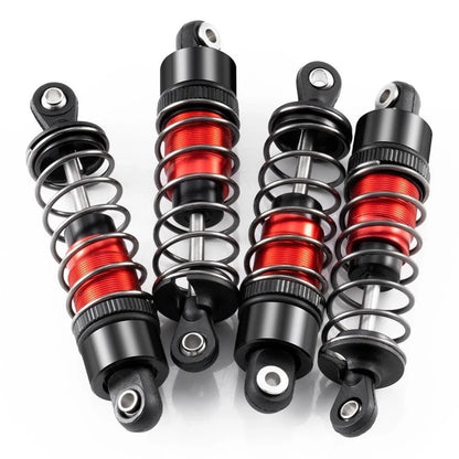 RC Shock Absorber Kit for 1/10 Scale Crawler Vehicles (80mm Length)