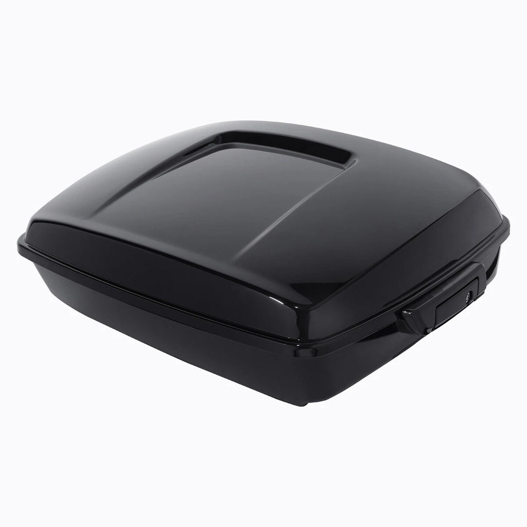 Chopped Trunk Backrest Pad Mount Rack for Harley Touring (2014–2025)