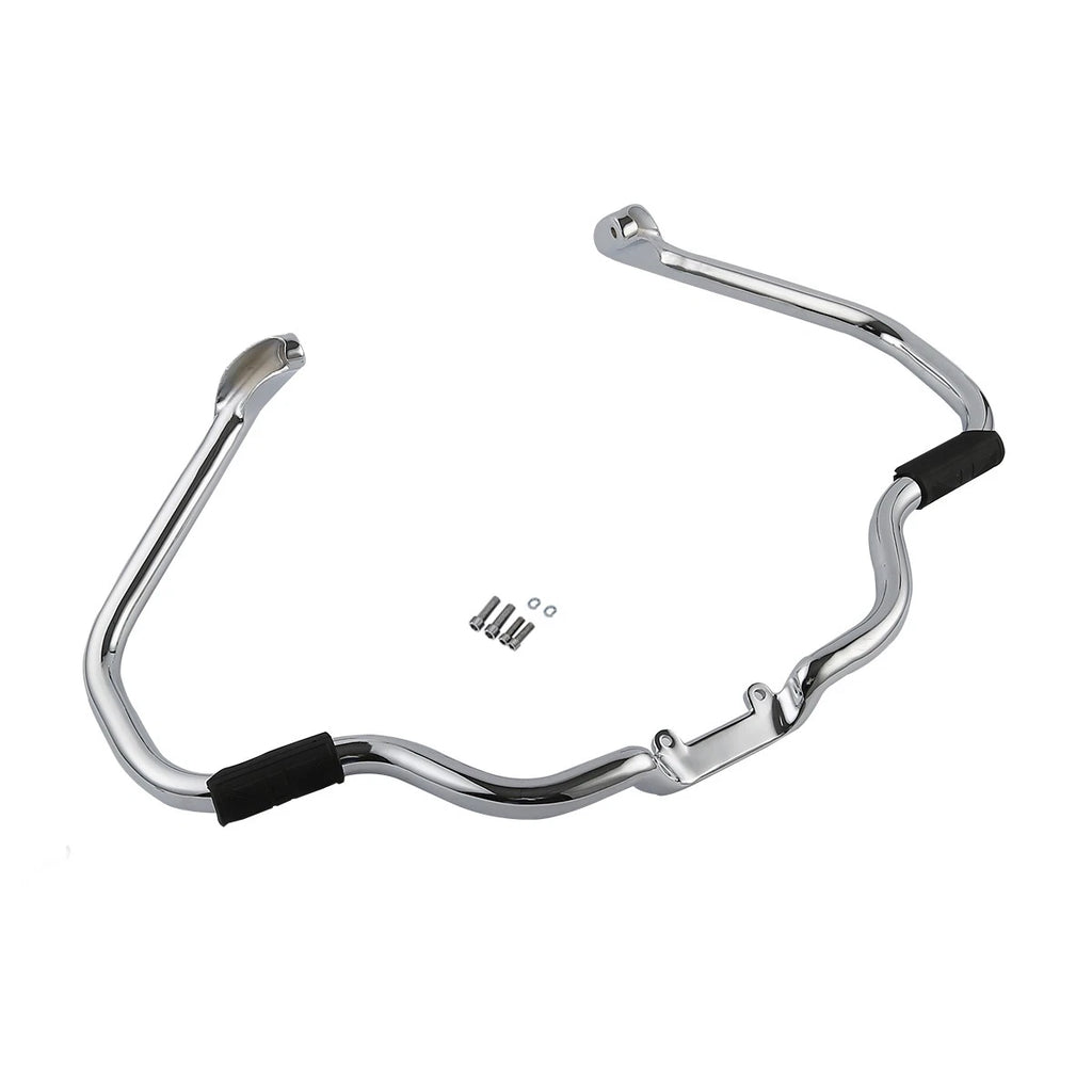 Chrome/Black Engine Guard Crash Bar for Indian Chieftain (2014–2025)