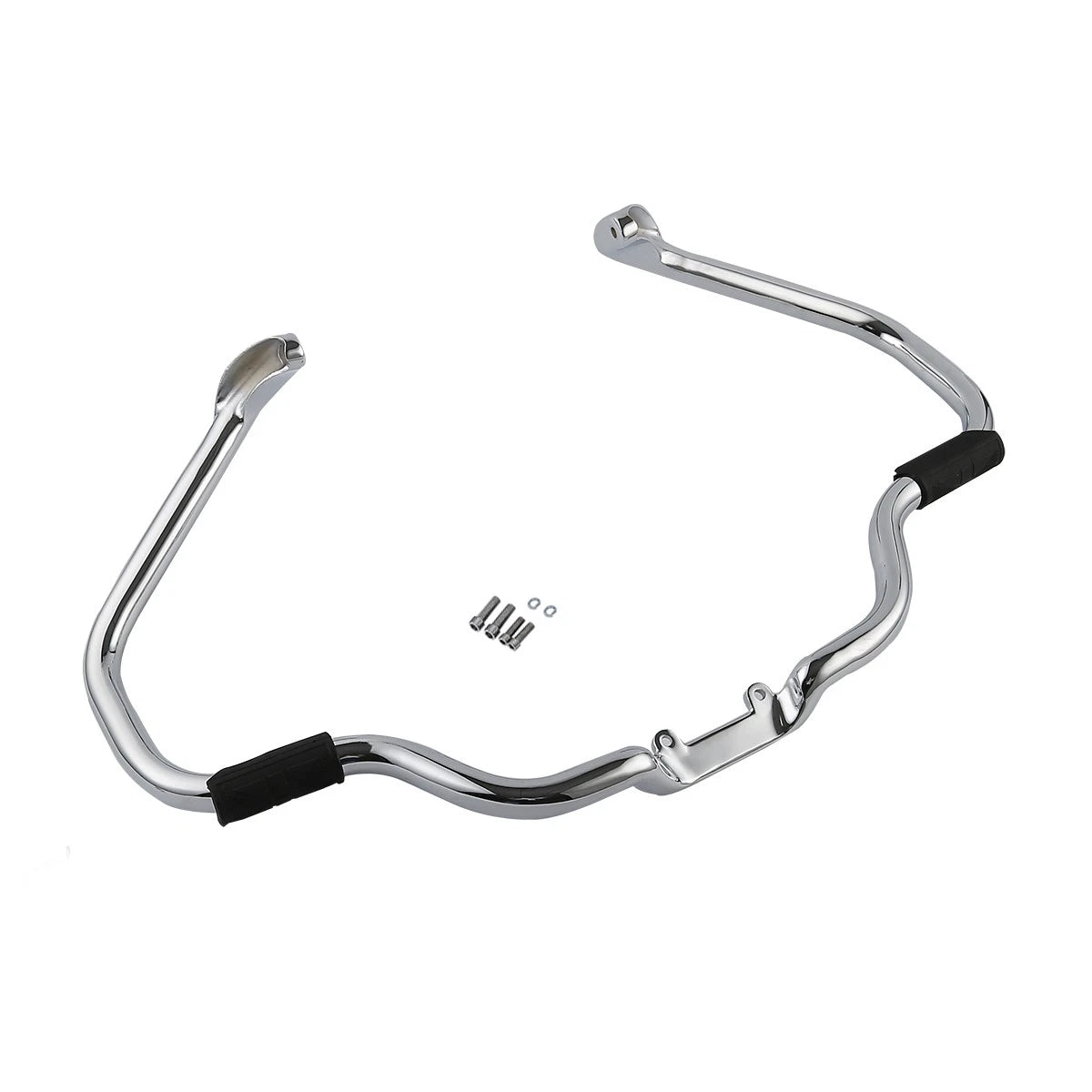 Chrome/Black Engine Guard Crash Bar for Indian Chieftain (2014–2025)