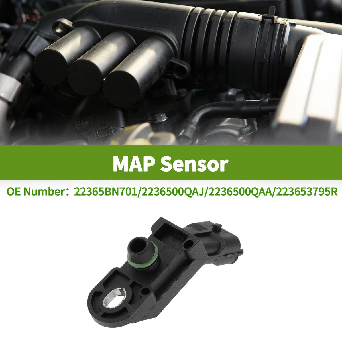 MAP Sensor No.22365BN701 for Renault Laguna II (2001–2007)