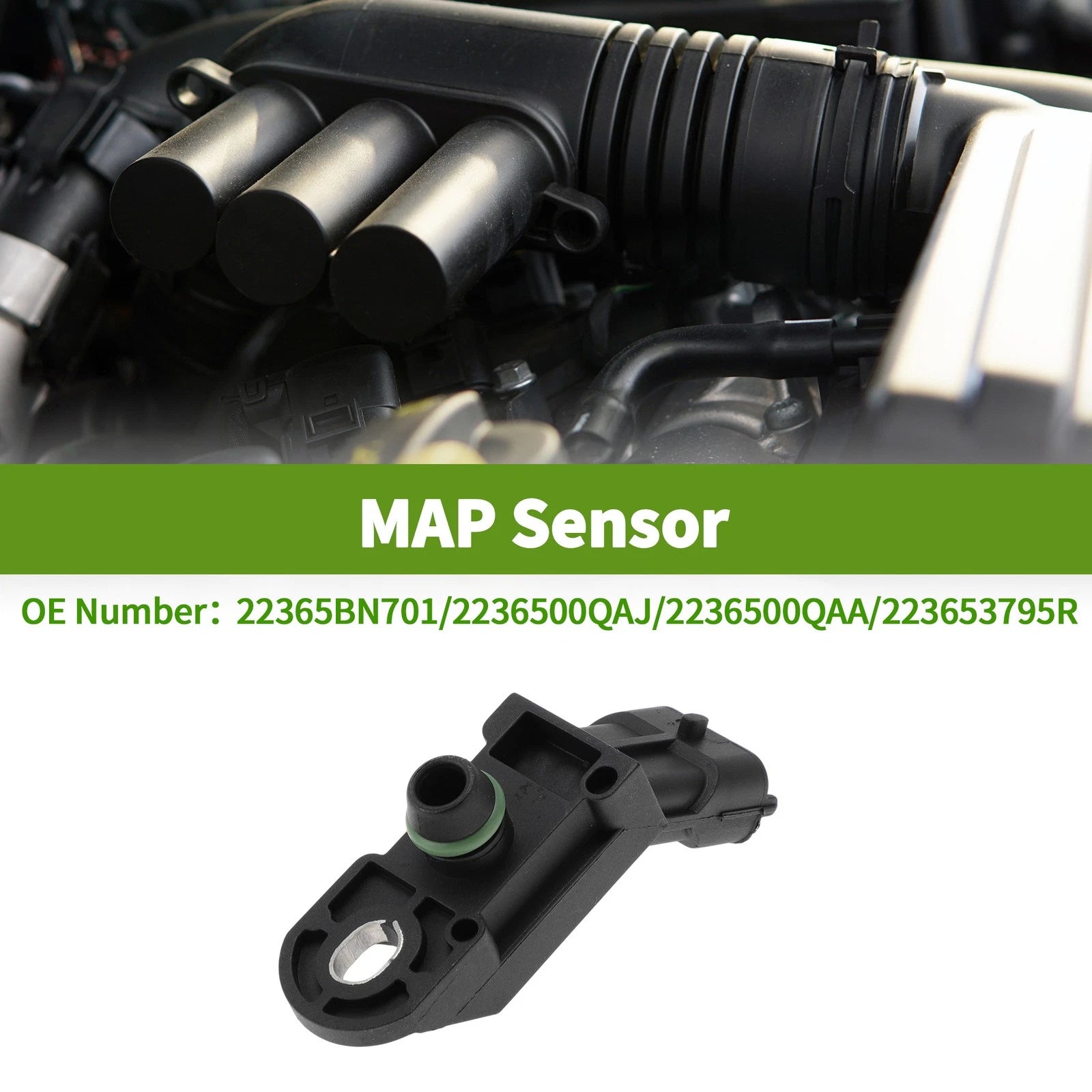 MAP Sensor No.22365BN701 for Renault Laguna II (2001–2007)