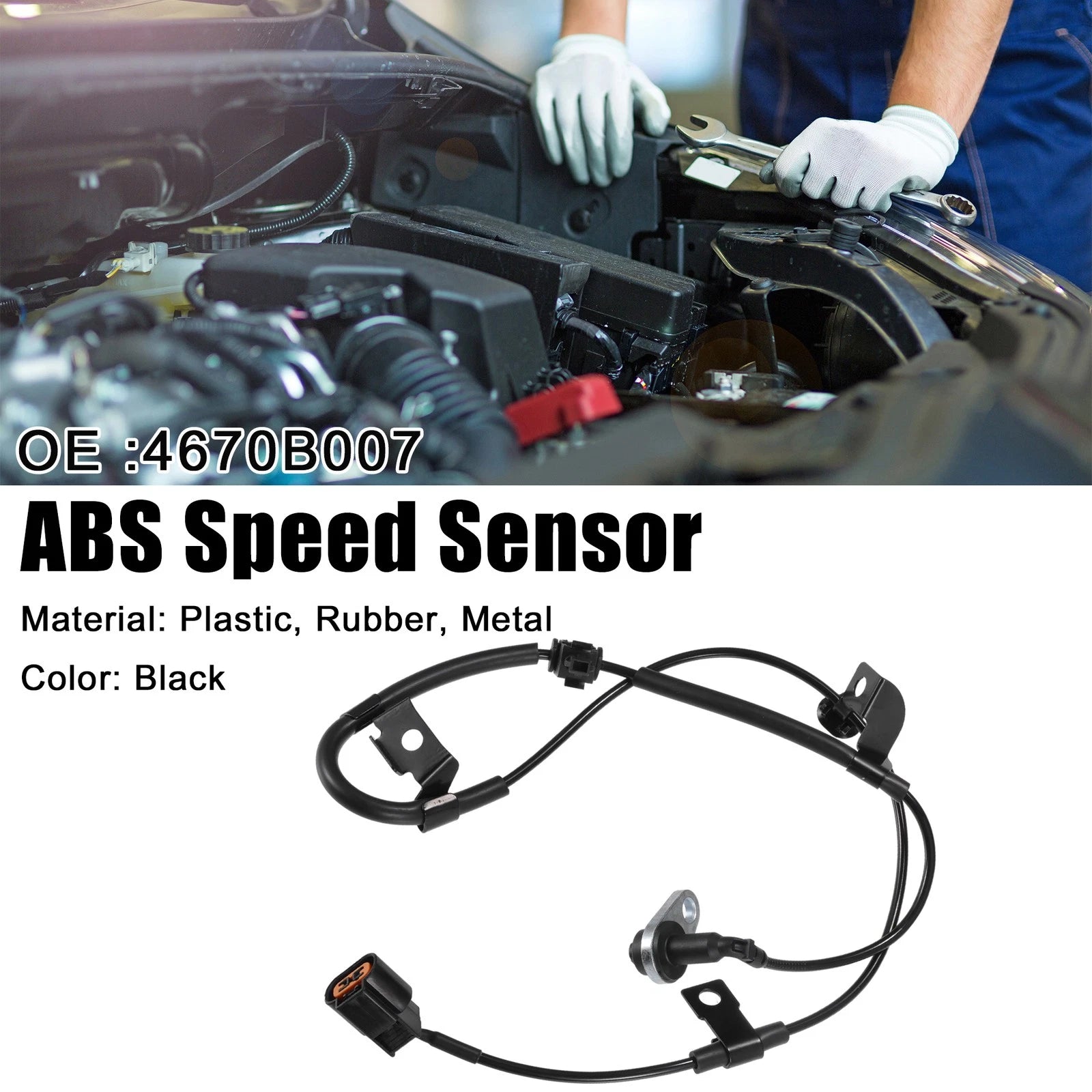 Rear Left ABS Wheel Speed Sensor Replacement for Mitsubishi L200 Triton (2014–2023)