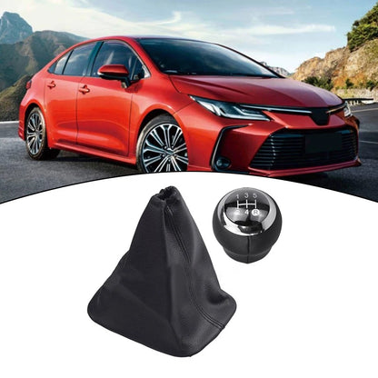 Gear Shift Knob with Dust Cover for Toyota Corolla (2007–2013)