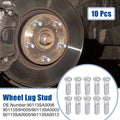 Wheel Lug Studs Front Rear Replacement for Honda Accord CR-V (M12x1.5) (10)