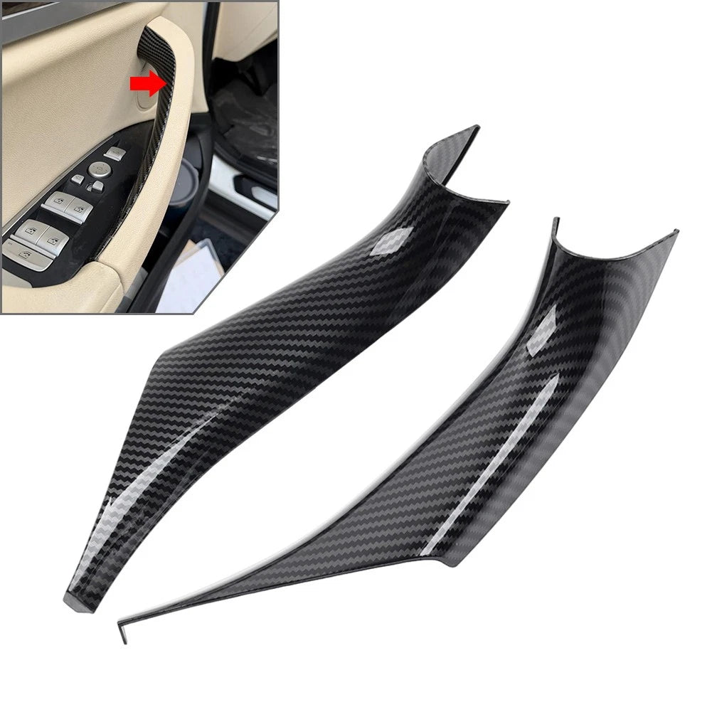 Inner Handle Interior Door Panel Pull Trim Cover For BMW X3 G01 X4 G02 2018-2021