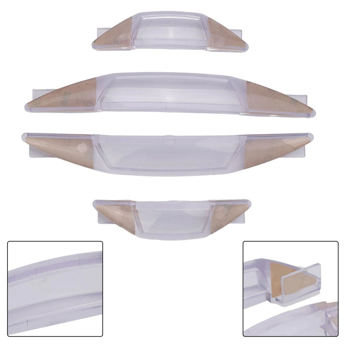 Set of 4 Car Door Edge Guard Strip for Easy Installation