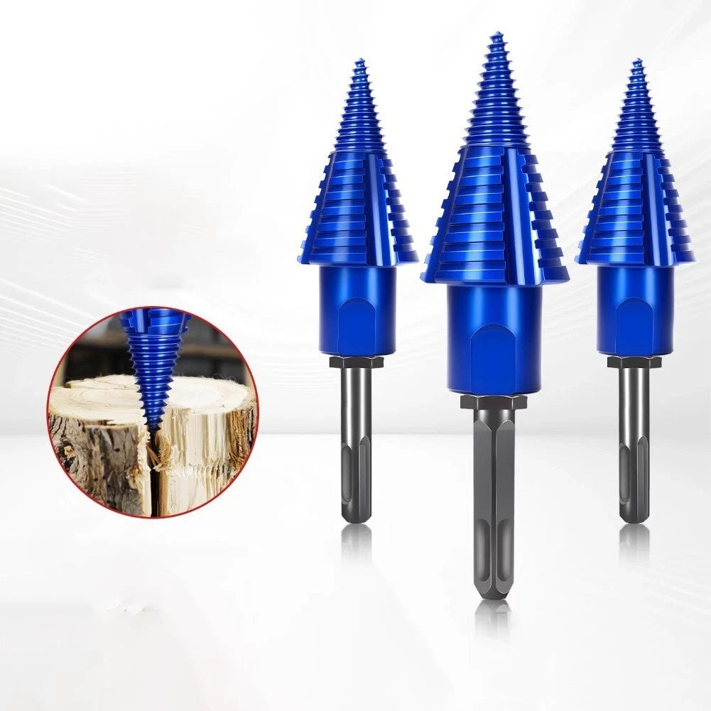 Firewood Splitter Drill Bit for Camping and Outdoors