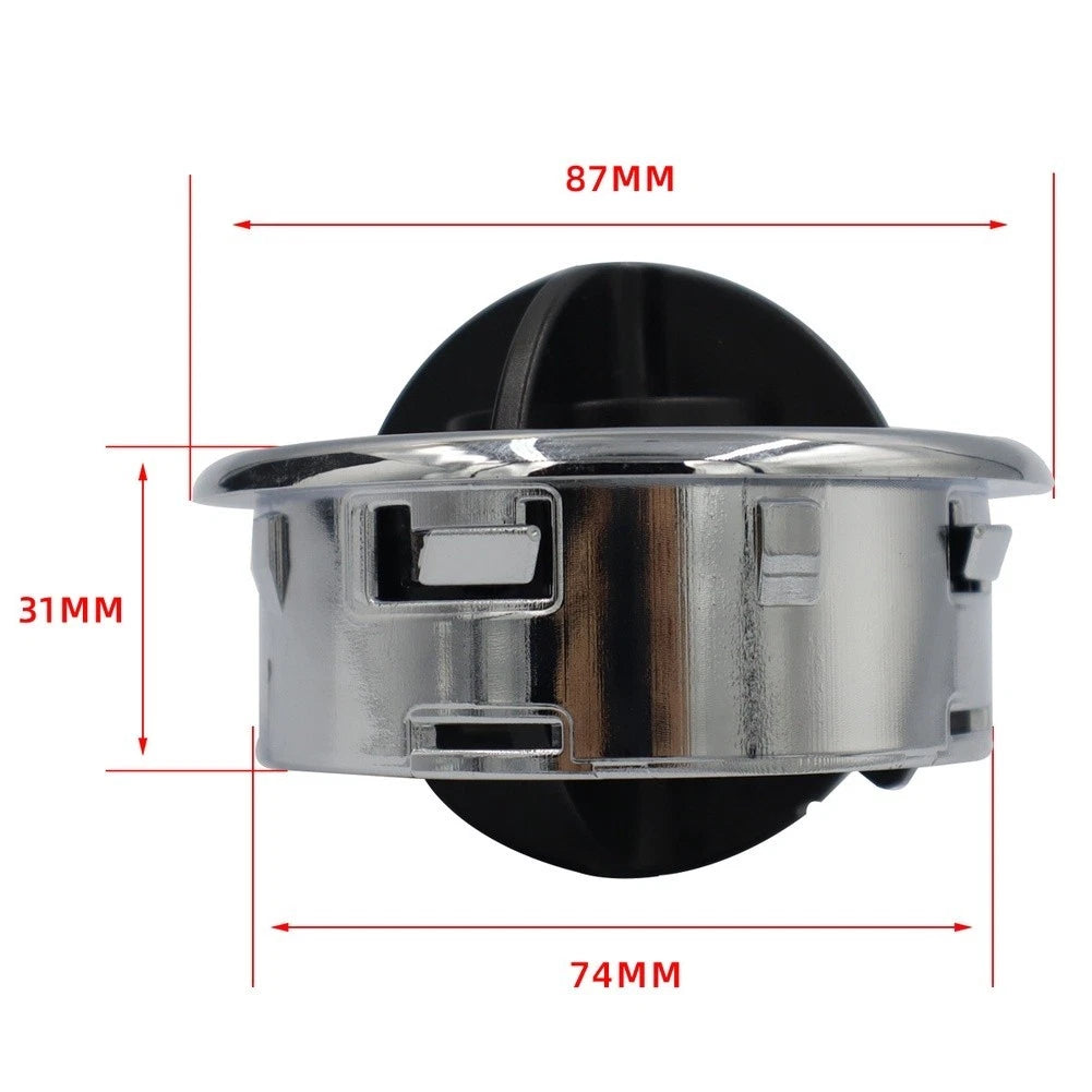 3in Round Adjustable Air Vent Deflector for RV Bus Boat
