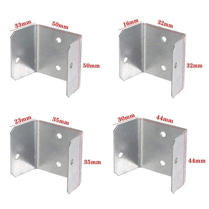 20 Piece Fence Panel Clip Set for Robust Outdoor Installations