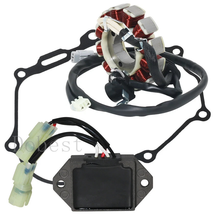 Stator Coil + Regulator Rectifier + Gasket for Yamaha YZ450F (2014–2017)