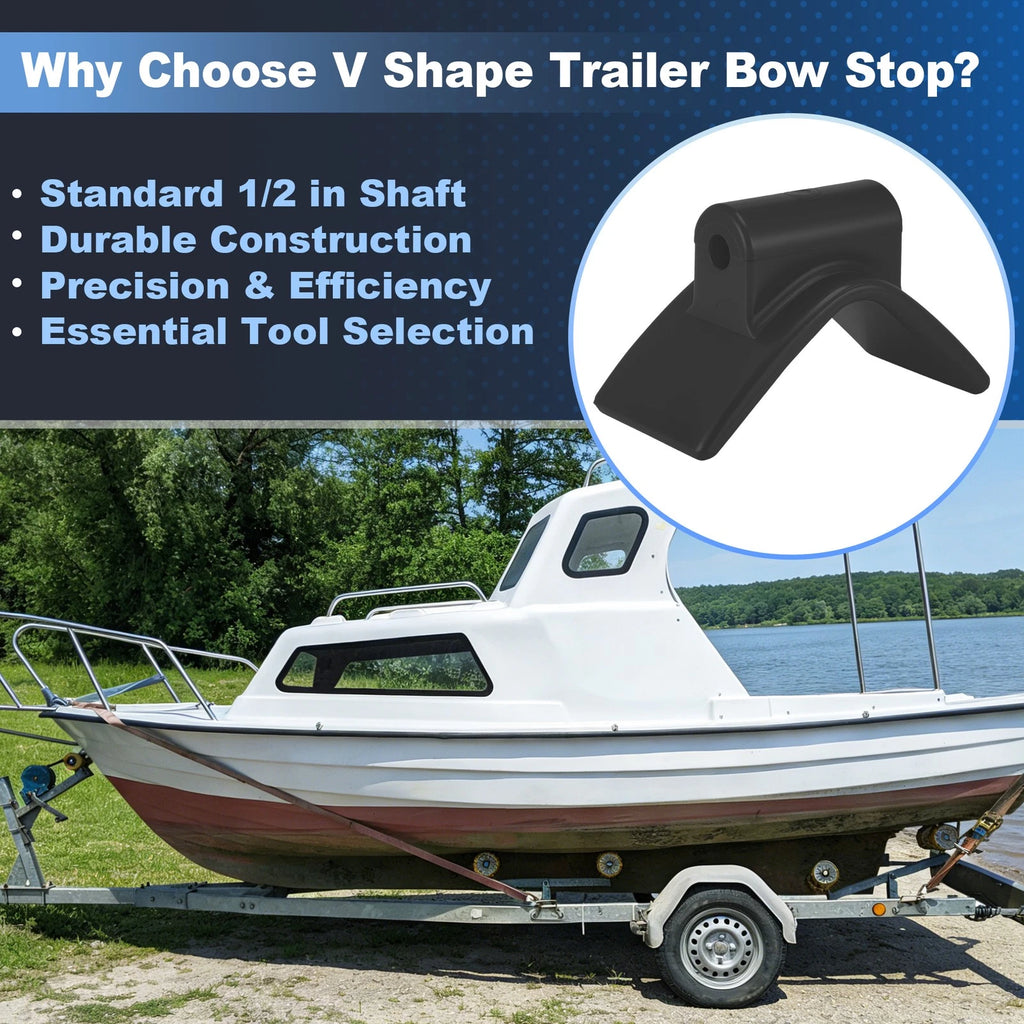 Boat Trailer V Bow Stop Replacement for 3 Inch Hitches (Fits 3in)