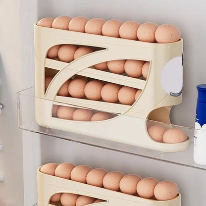 Refrigerator Egg Storage Box for Compact Design