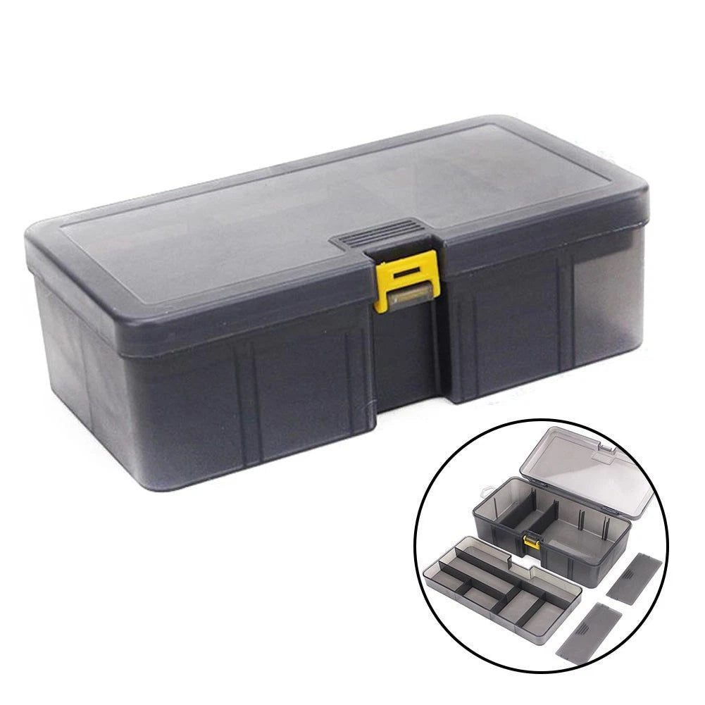 Tool Box Container for Fishing Hooks and Screws (Multi-division)