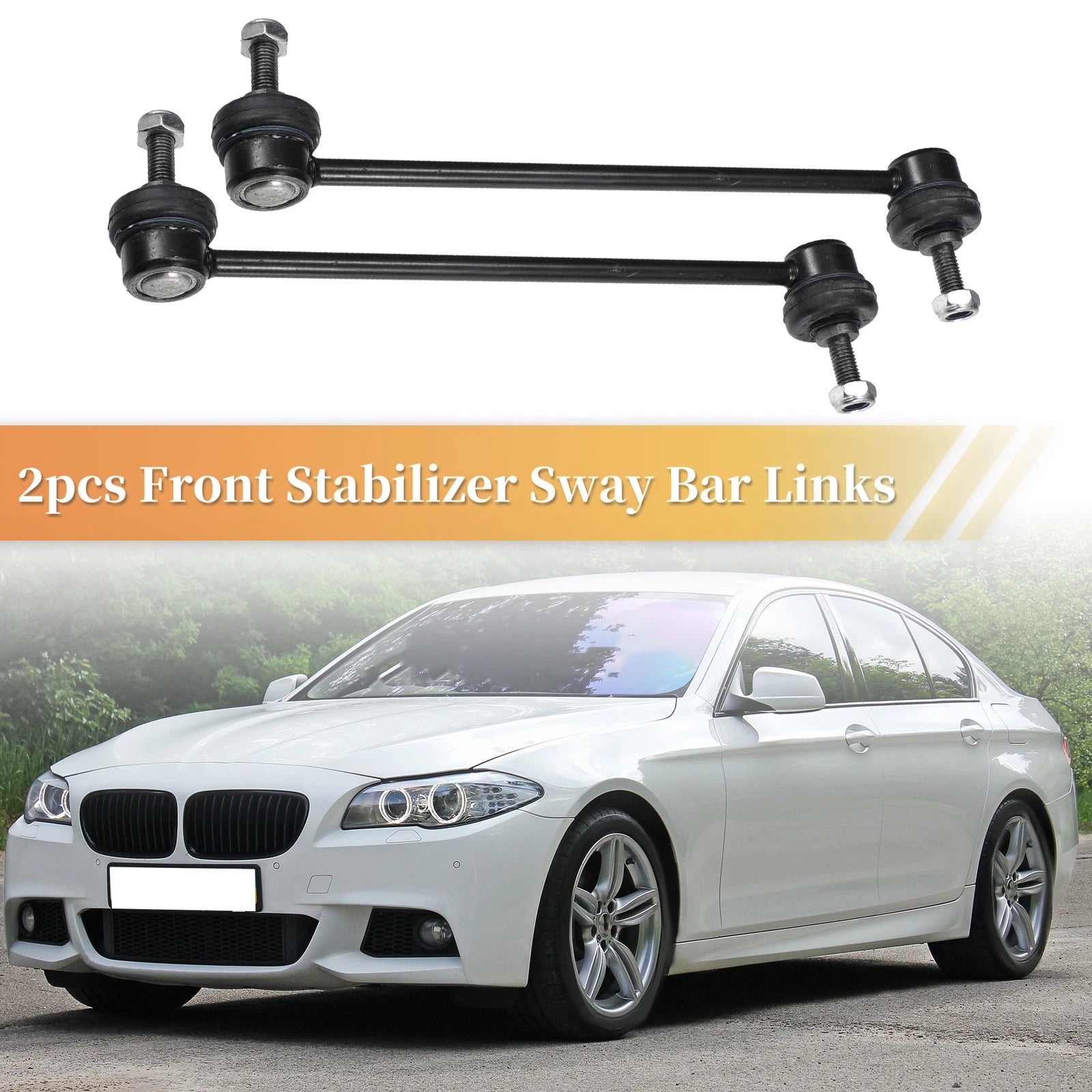 2pcs Front Stabilizer Sway Bar Link Replacement for BMW 323Ci (2000–2006)