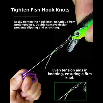 Fishing Line Guides Ring Tool for Leader Knot Tightening