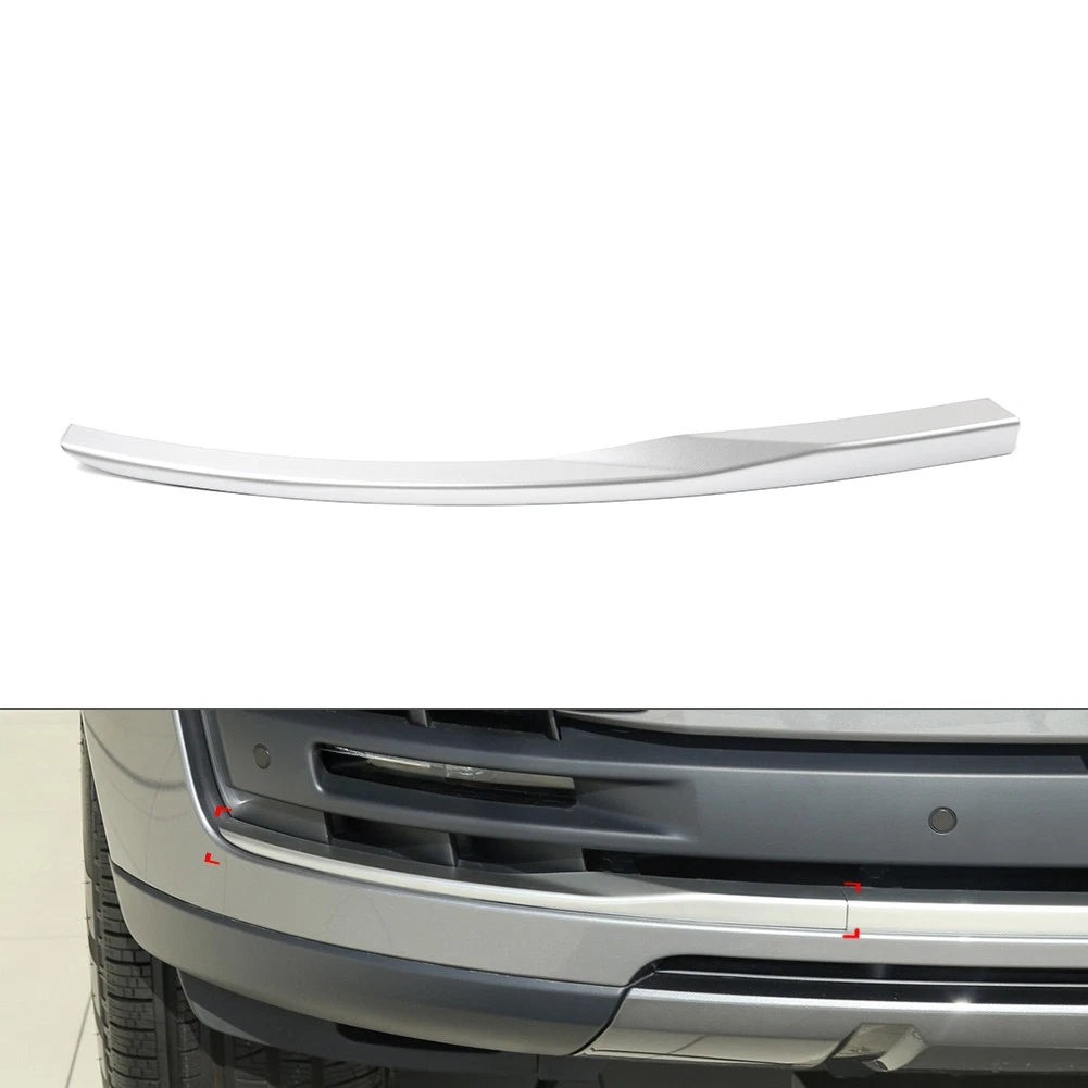 Front Bumper Insert Molding Trim Silver for Land Rover Range Rover (2018–2022)