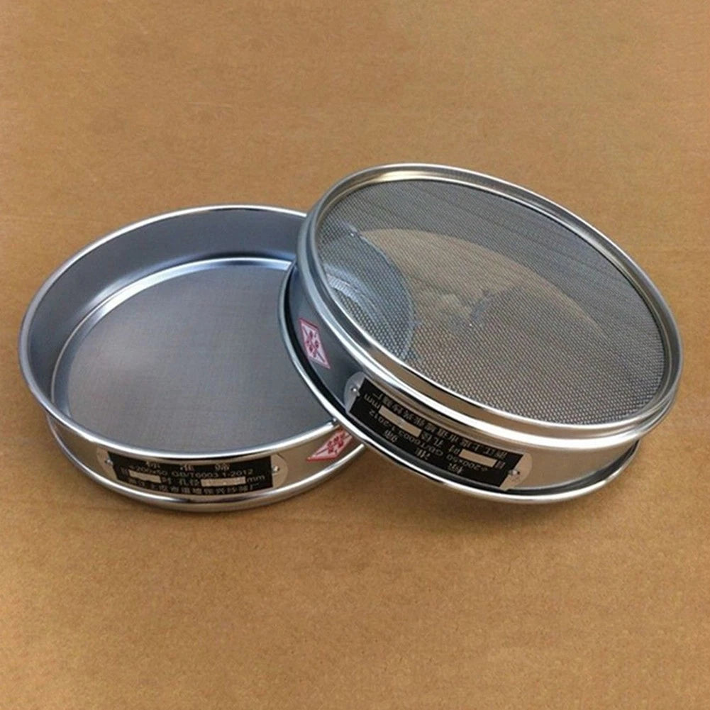 Stainless Steel Lab Test Sieve Tool 10 100 Mesh Aperture