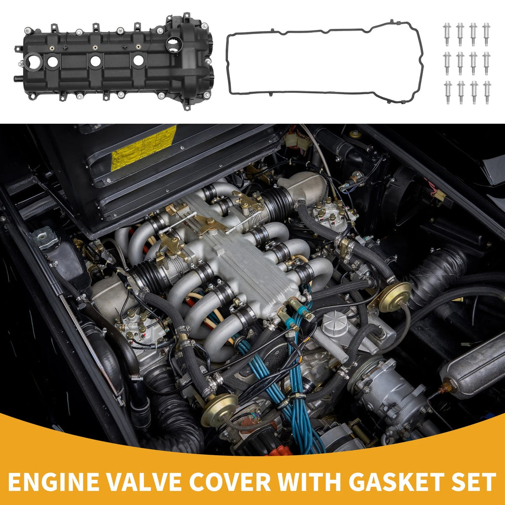 Engine Valve Cover with Gasket Set Replacement for Dodge Charger (2011–2023)
