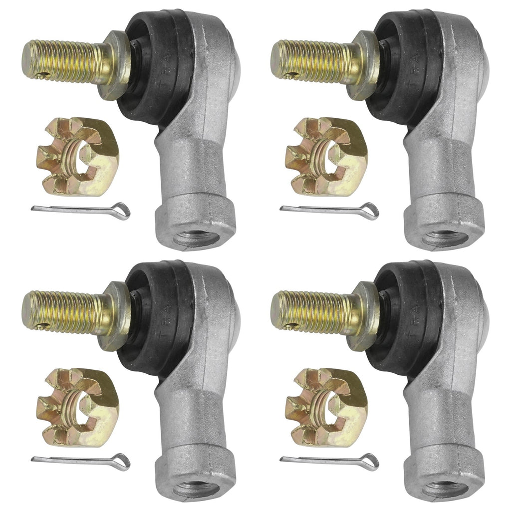2 Sets Tie Rod End Kit Replacement for Honda TRX250 Fourtrax (1985–1986)