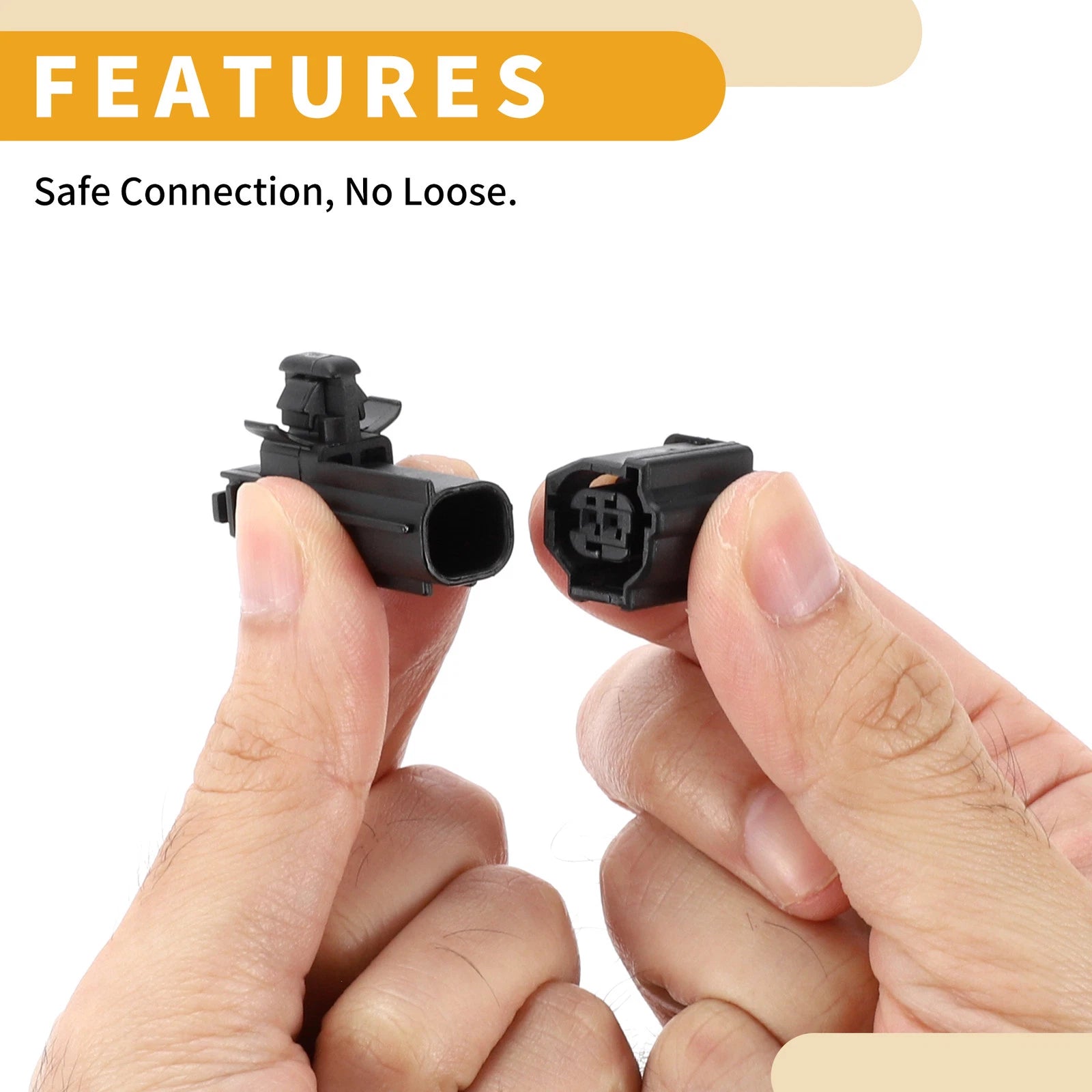 2 Pin ABS Wheel Sensor Connector Plug for Toyota