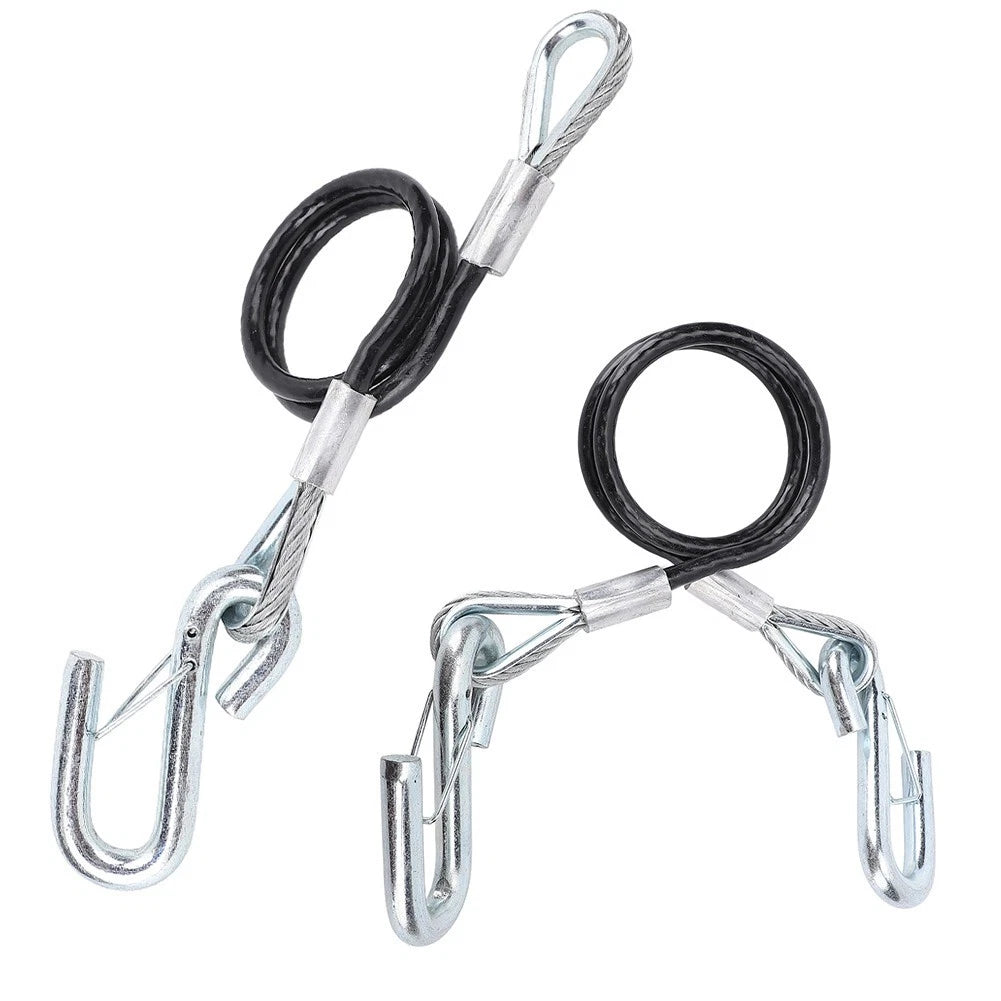 Adjustable Tow Rope for Trailers with Reliable S Hook and Strong Construction