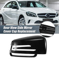 Right Mirror Cover Cap Gloss Black for Mercedes Benz A Class B Class C Class (2000–2015)