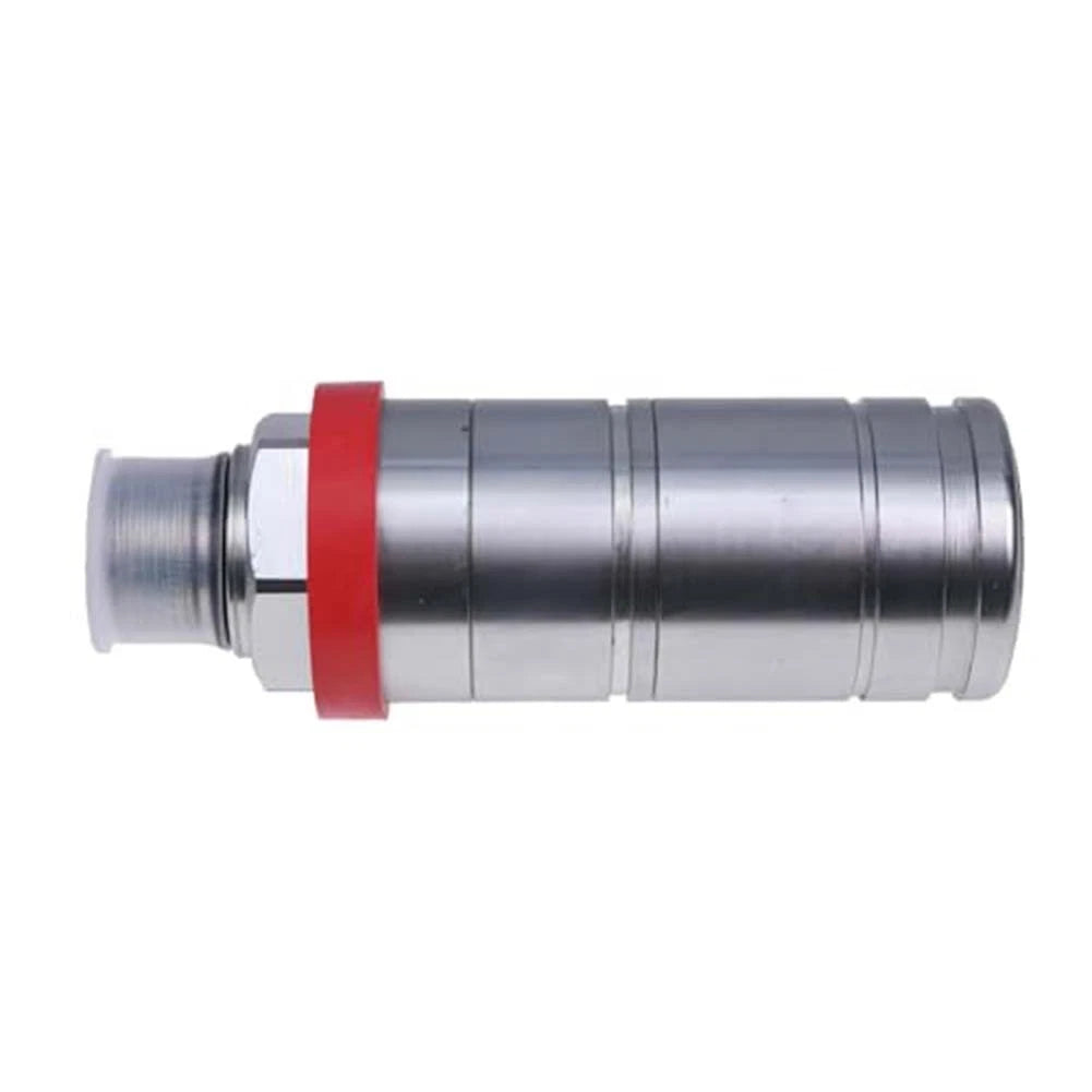 Quick-release female quick coupler for equipment maintenance