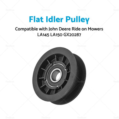 Flat Idler Pulley for John Deere LA145 LA150 (GX20287)