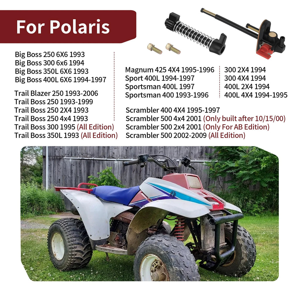 Fuel Valve Shutoff Petcock for Polaris Sportsman 400, Scrambler 500 (1996–2002) 7051006