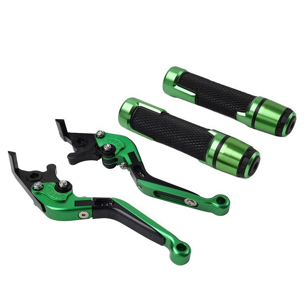 CNC Brake Clutch Levers Handlebar Grips Set for Speed Triple R Daytona