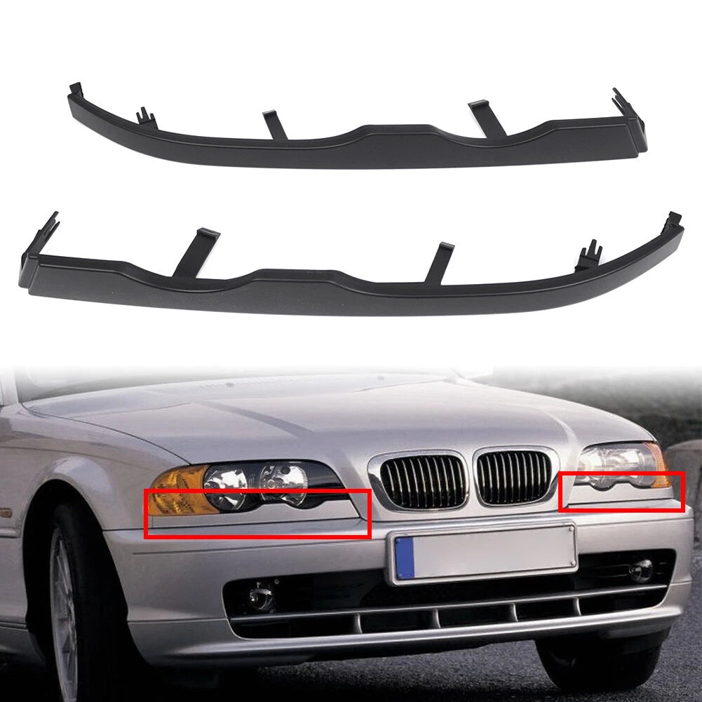 Front Bumper Headlight Lower Molding Trim for BMW 3 Series E46 (1998–2006)